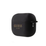 Guess 4G Charm Silikonové Pouzdro pro AirPods Pro 2 Black