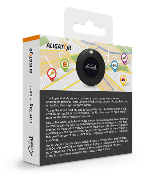 Aligator Life Tag - lokátor s podporou Apple Find My