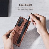 Nillkin Aoge Pouzdro pro Samsung Galaxy Z Fold 6 Brown