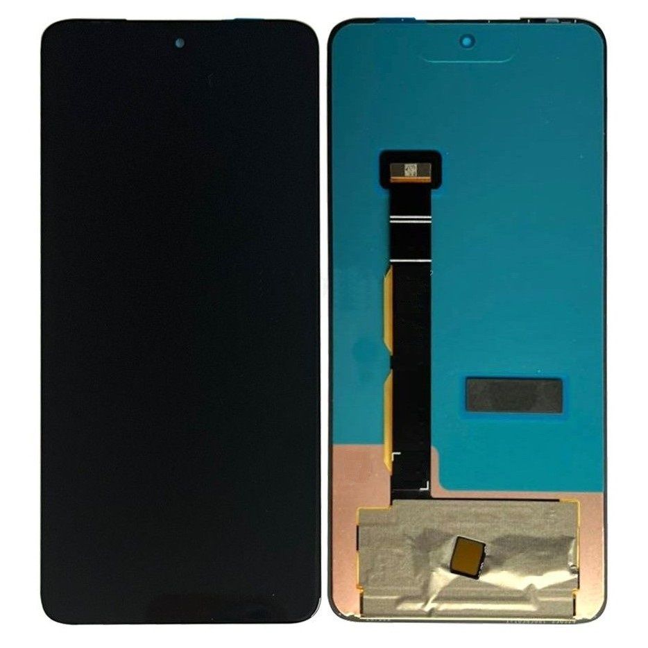 LCD + dotyk + přední kryt pro Motorola Moto G85, grey (Service Pack)