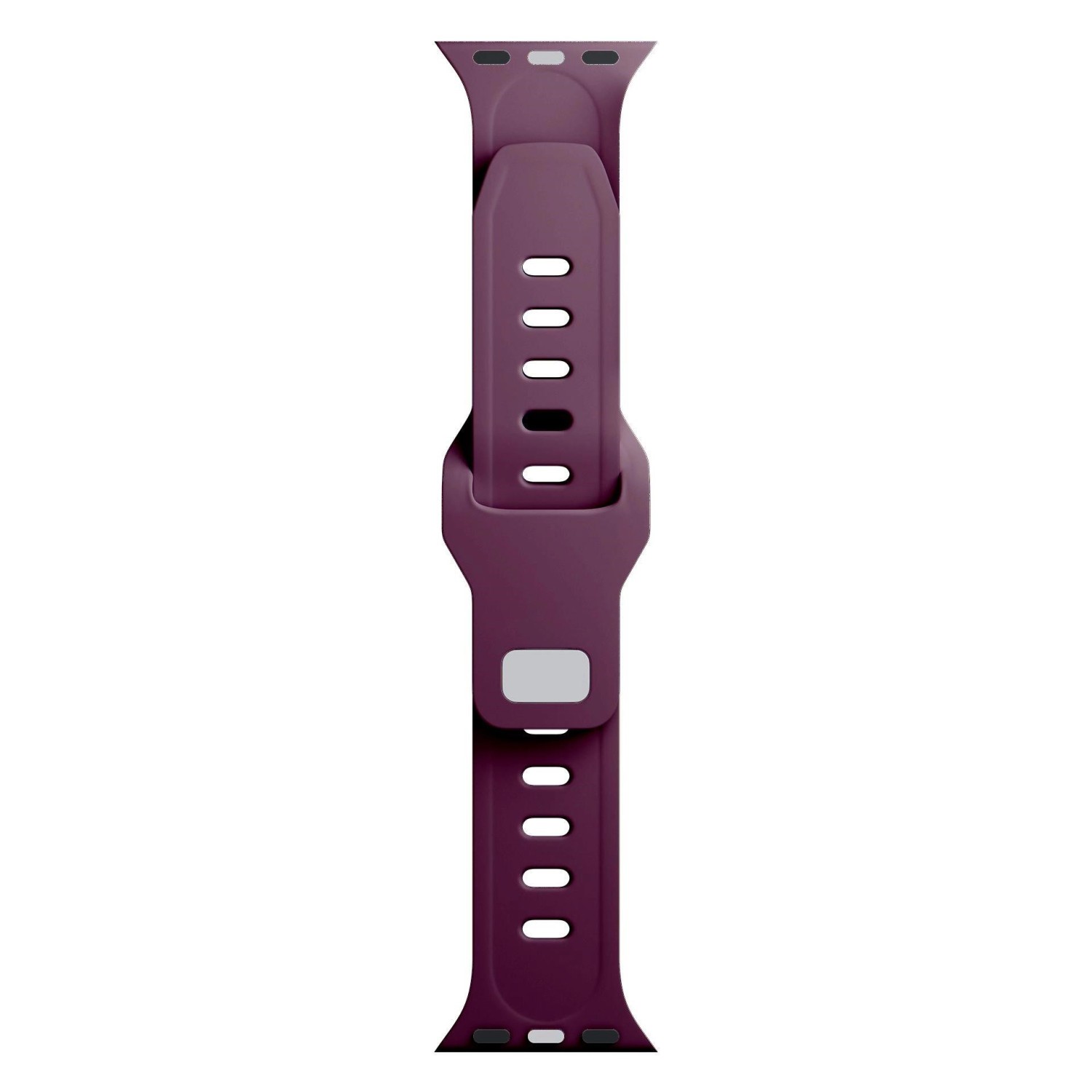 Řemínek Silicone Watch Strap pro Apple 42/44/45/49 mm, vínová