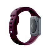 Řemínek Silicone Watch Strap pro Apple 42/44/45/49 mm, vínová