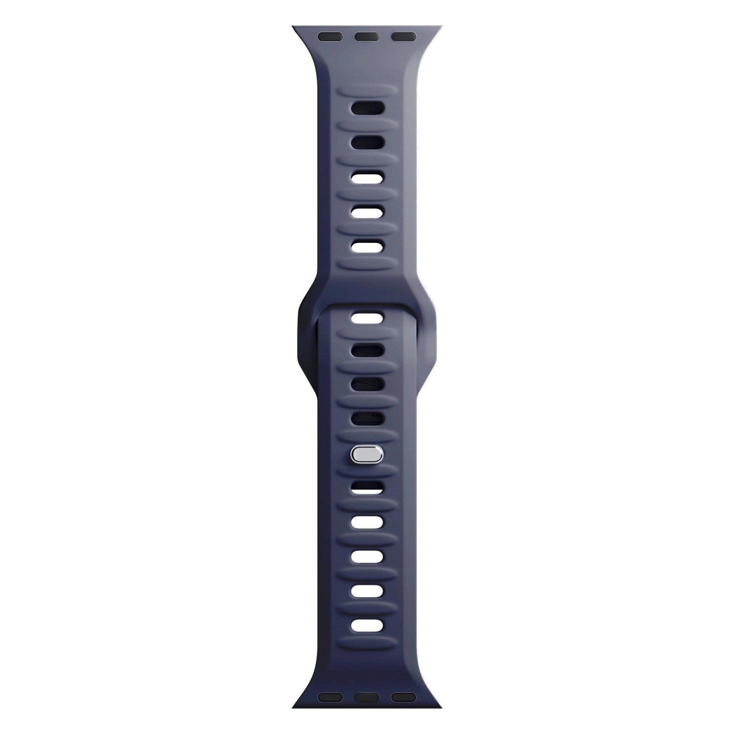 3mk Silicone Watch Strap pro Apple 42/44/45/49 mm, šedá