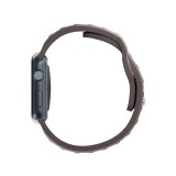 Řemínek 3mk Silicone Watch Strap pro Apple 38/40/41 mm, taupe