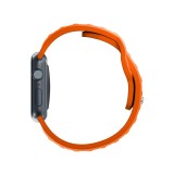 Řemínek 3mk Silicone Watch Strap pro Apple 38/40/41 mm, oranžová