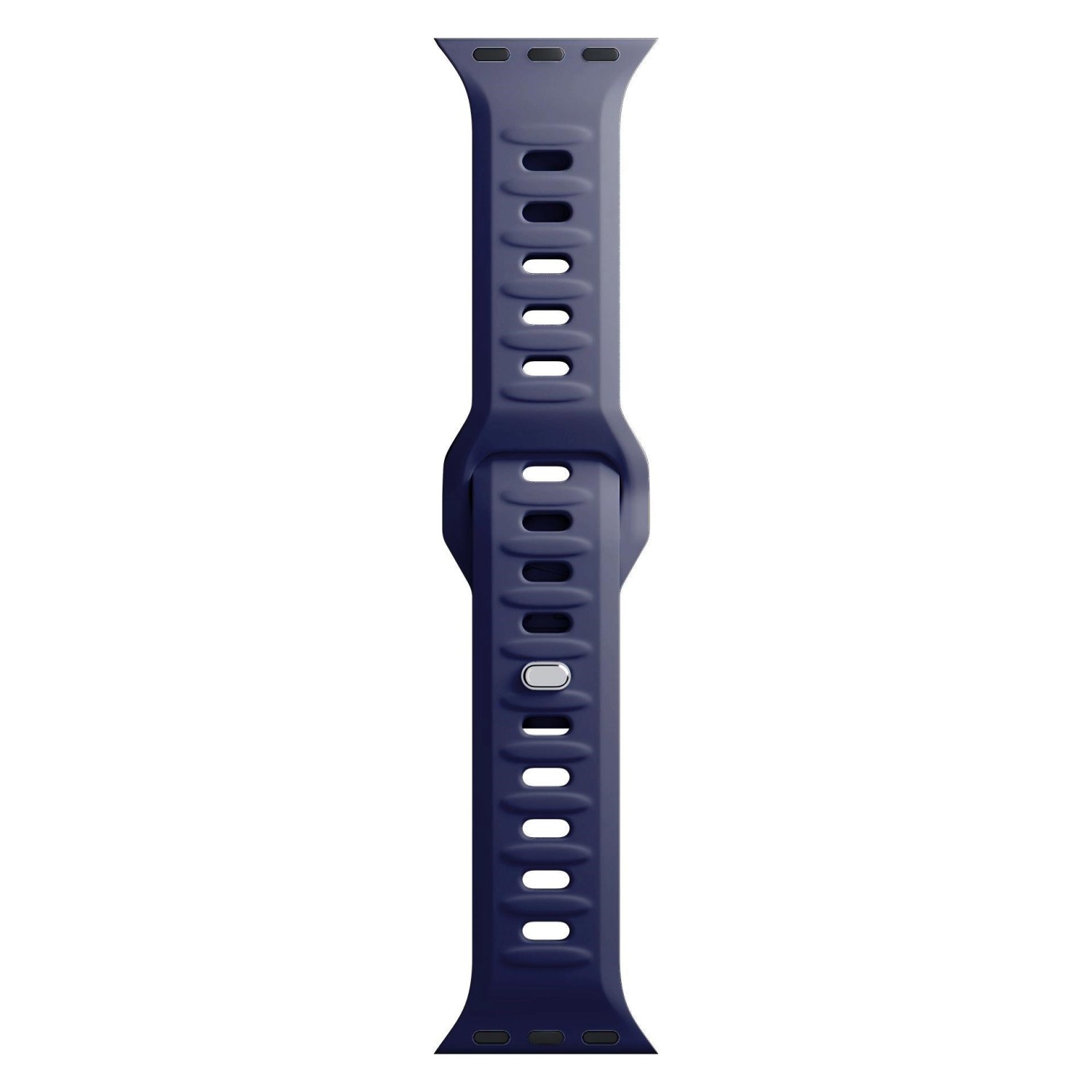 Řemínek 3mk Silicone Watch Strap pro Apple 38/40/41 mm, modrá