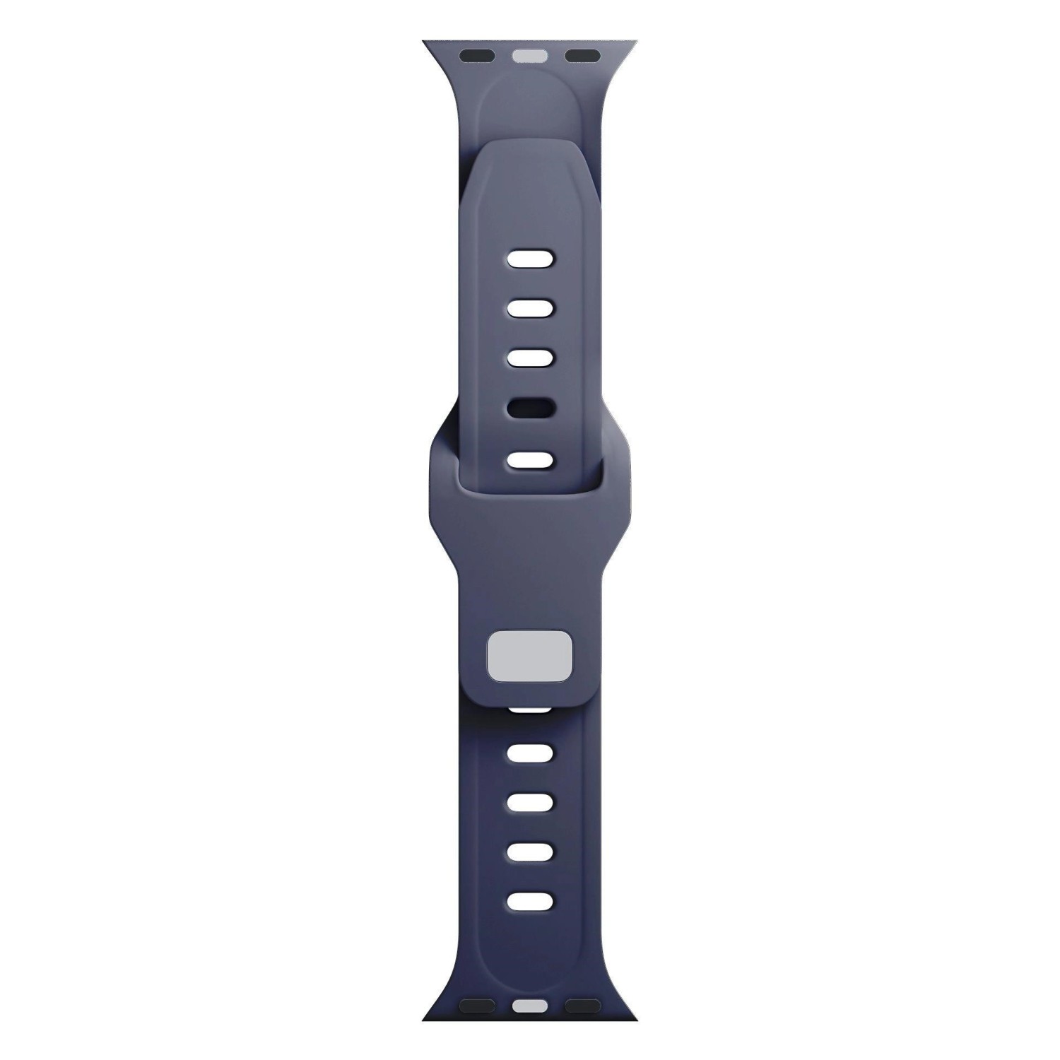 Řemínek 3mk Silicone Watch Strap pro Apple 38/40/41 mm, šedá