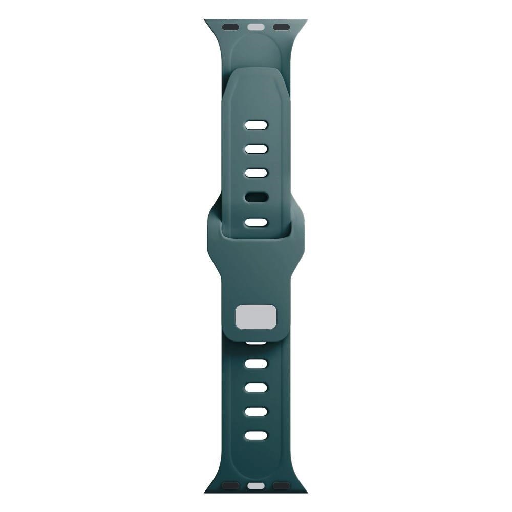 Řemínek 3mk Silicone Watch Strap pro Apple 38/40/41 mm, zelená