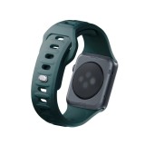 Řemínek 3mk Silicone Watch Strap pro Apple 38/40/41 mm, zelená