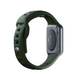 Řemínek 3mk Silicone Watch Strap pro Apple 38/40/41 mm, tmavě zelená