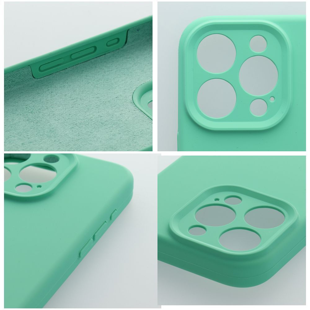 Case SILICONE 2mm for IPHONE 16 Plus mint