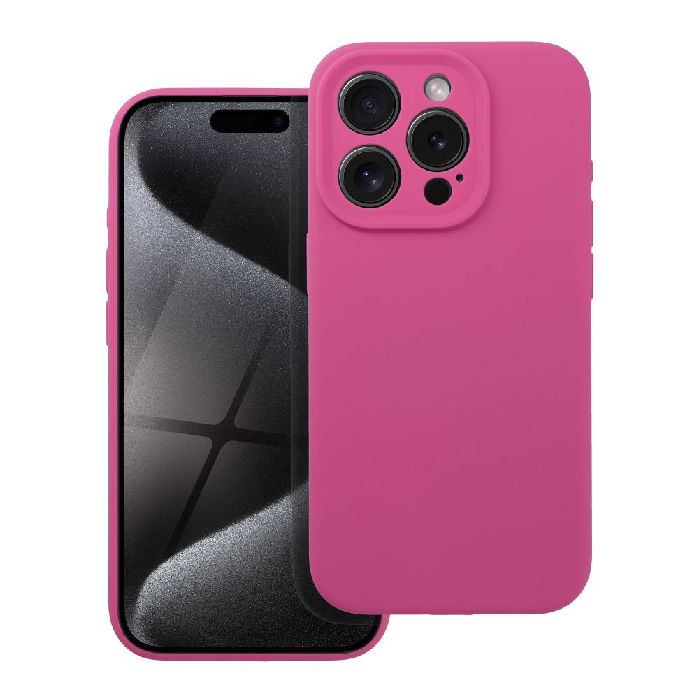 Zadní kryt Case SILICONE 2mm pro Apple iPhone 16 Plus, pink