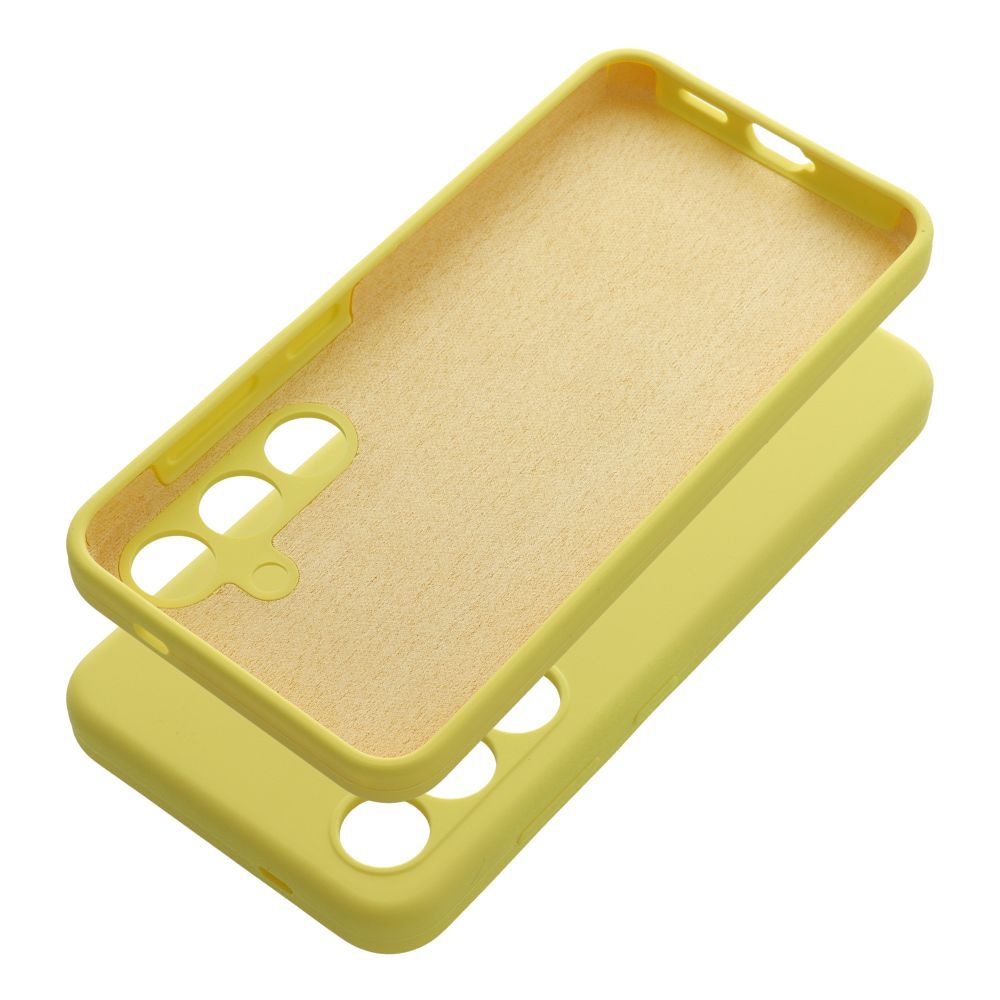 Case SILICONE 2mm for MOTOROLA EDGE 50 Pro lemon