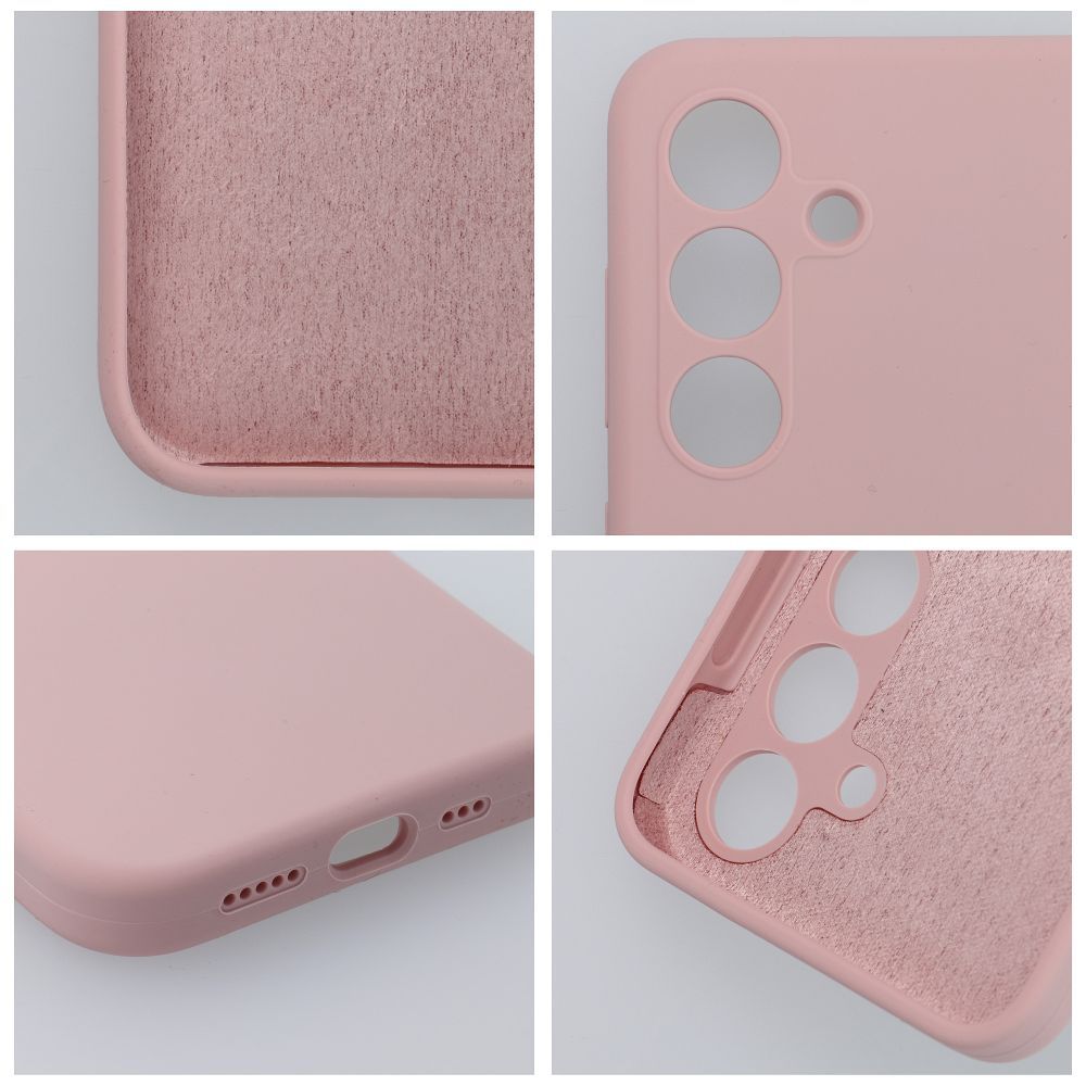 Case SILICONE 2mm for MOTOROLA EDGE 50 Pro sand pink