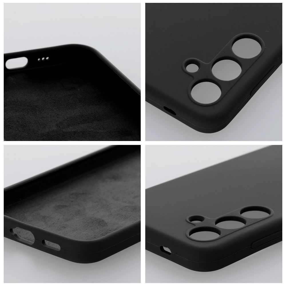 Case SILICONE 2mm for MOTOROLA EDGE 40 Neo black