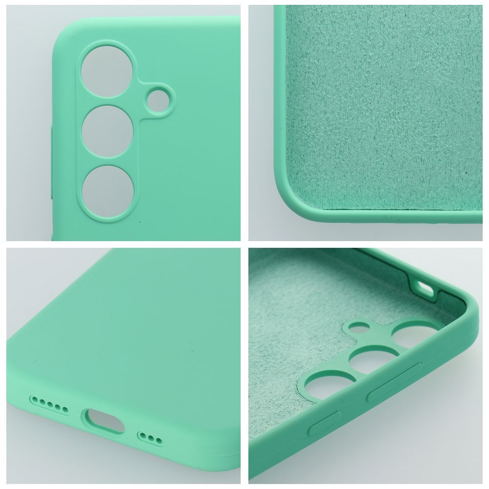 Case SILICONE 2mm for MOTOROLA G54 5G mint