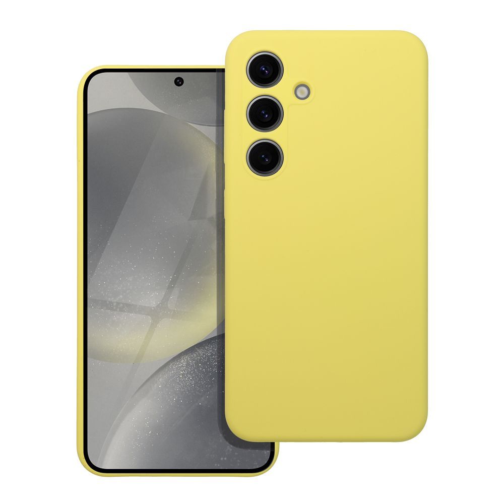 Case SILICONE 2mm for MOTOROLA G54 5G lemon