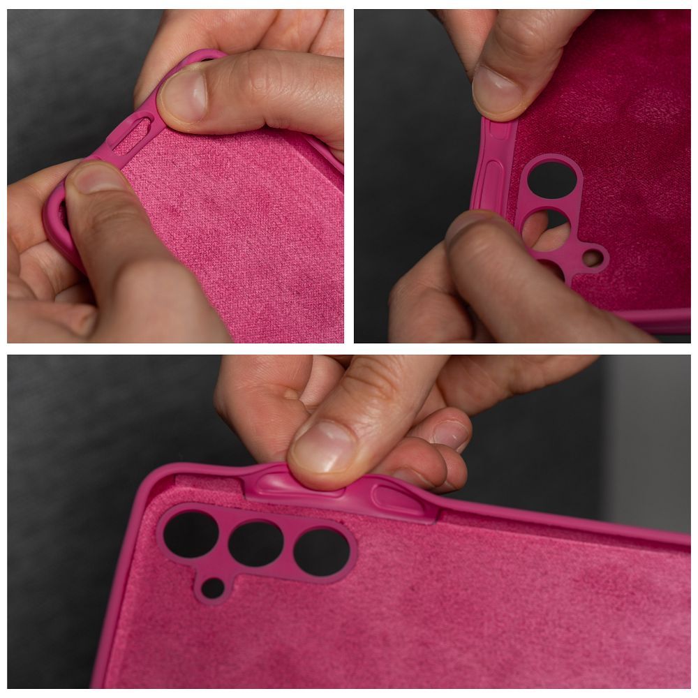 Case SILICONE 2mm for HONOR X8B pink