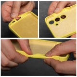 Case SILICONE 2mm for HONOR X7A lemon