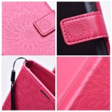 MEZZO Book case for IPHONE 16 mandala magenta