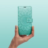 MEZZO Book case for IPHONE 16 Pro Max mandala green