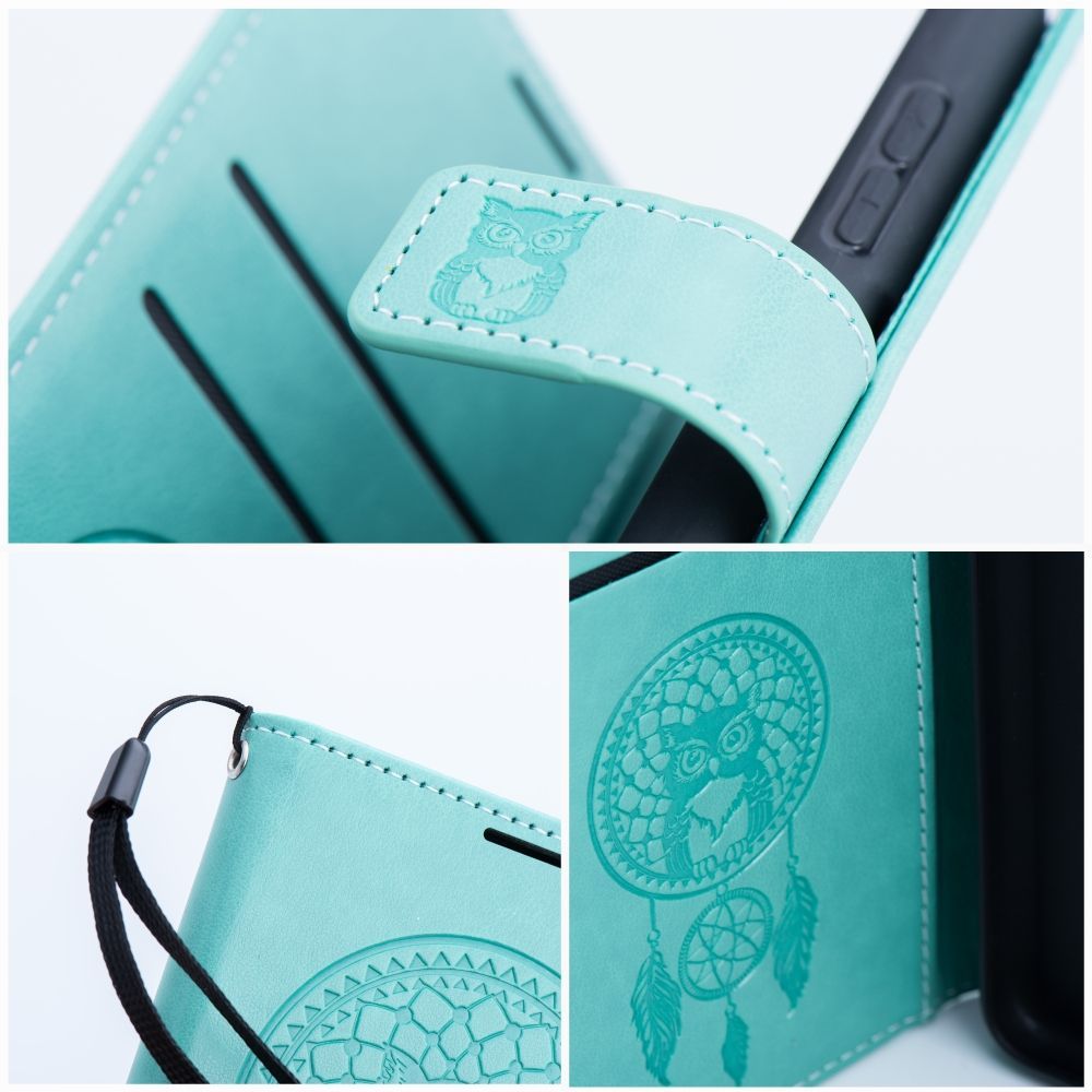 MEZZO Book case for IPHONE 16 Plus dreamcatcher green