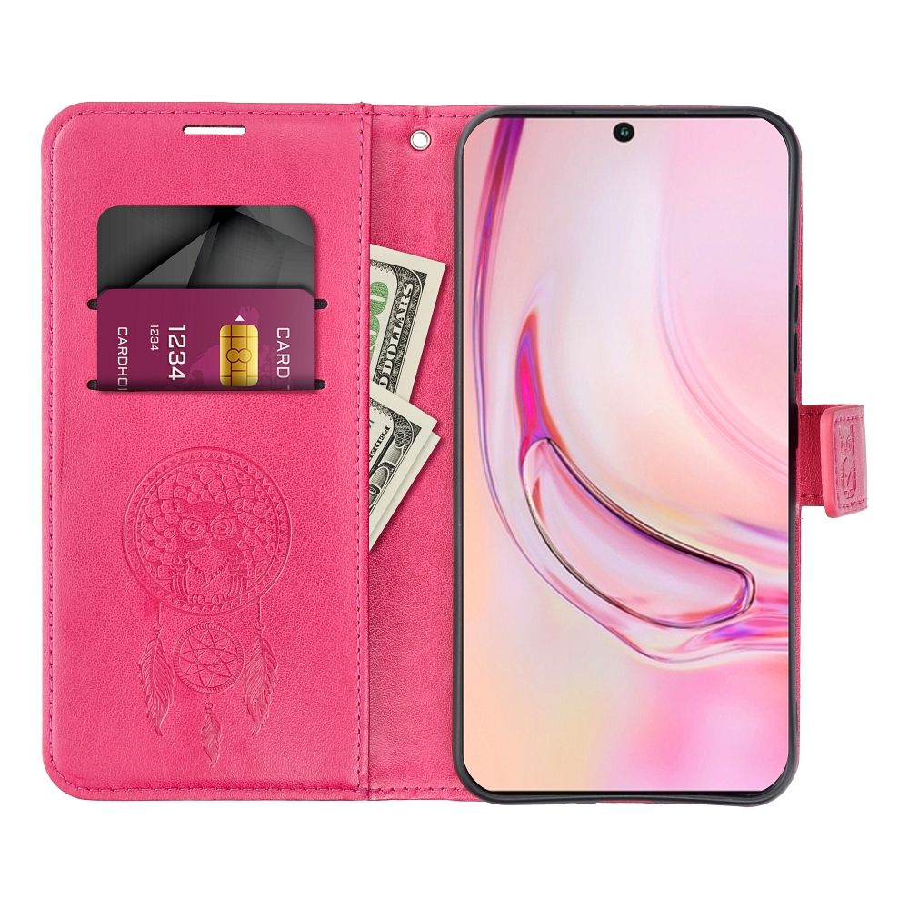 MEZZO Book case for IPHONE 16 dreamcatcher magenta