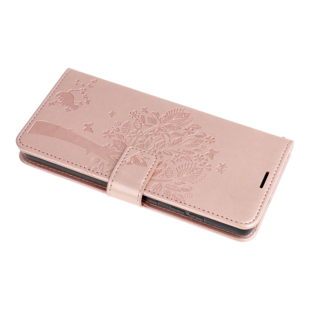 MEZZO Book case for XIAOMI Redmi Note 10 Pro tree rose gold