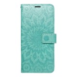 Flipové pouzdro MEZZO Book case pro Xiaomi Redmi Note 10/10S, mandala green