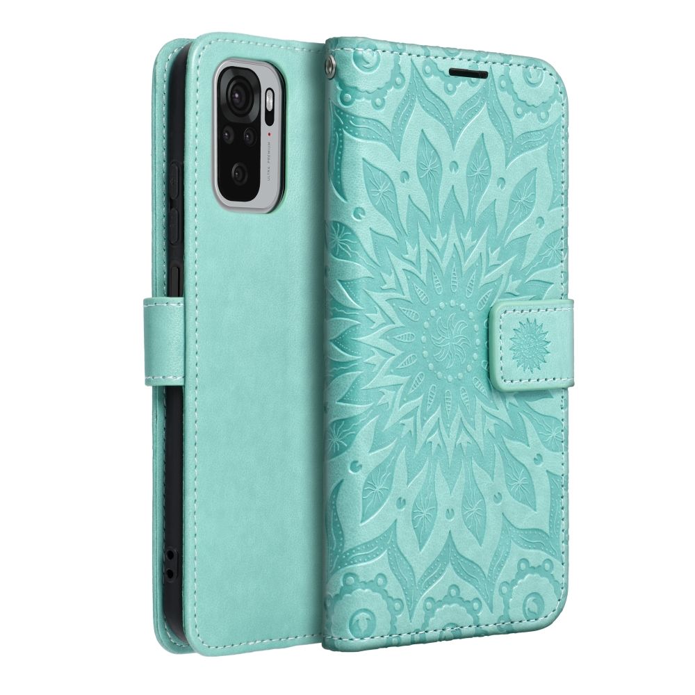 MEZZO Book case for XIAOMI Redmi Note 10 / 10S mandala green