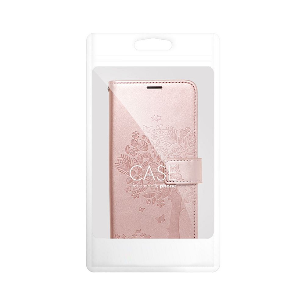 MEZZO Book case for SAMSUNG S22 tree rose gold