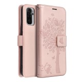 MEZZO Book case for XIAOMI Mi 11 Lite 5G / Mi 11 Lite LTE ( 4G ) / Mi 11 Lite NE tree rose gold