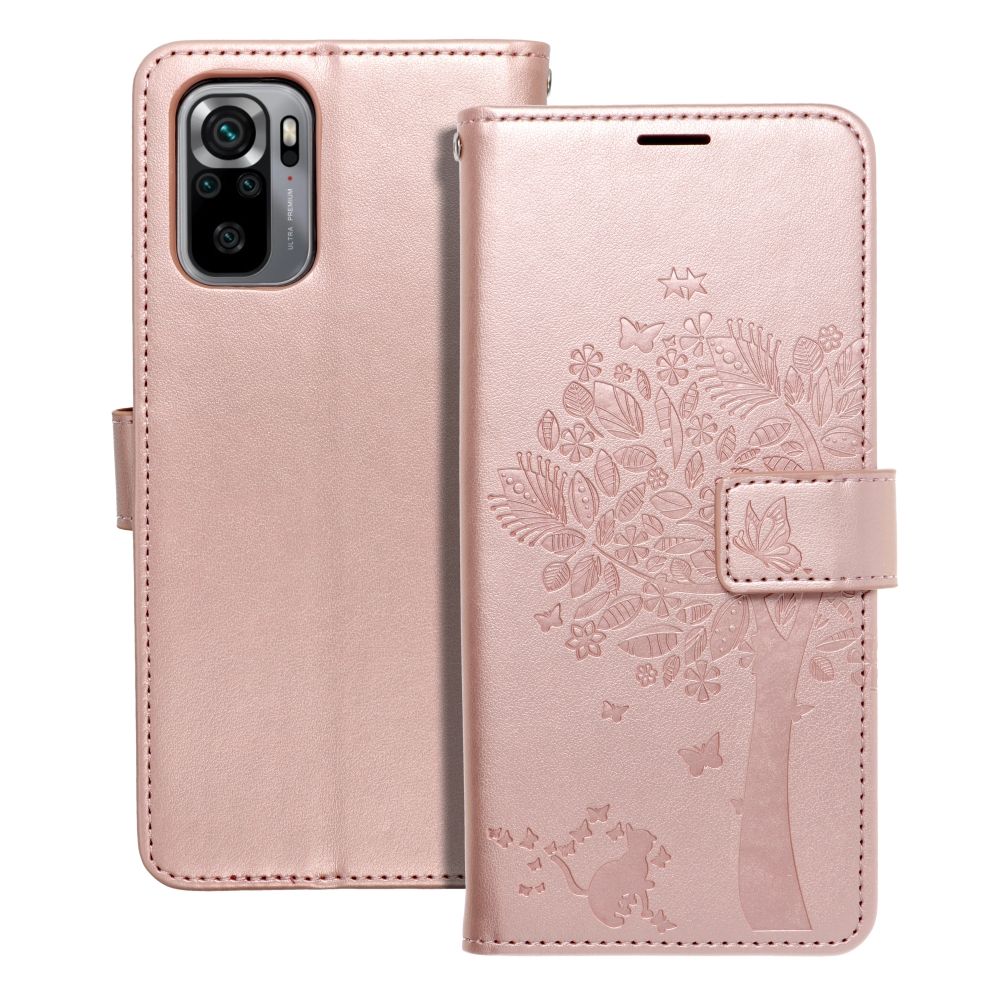 MEZZO Book case for XIAOMI Mi 11 Lite 5G / Mi 11 Lite LTE ( 4G ) / Mi 11 Lite NE tree rose gold