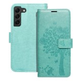 MEZZO Book case for SAMSUNG S22 tree green