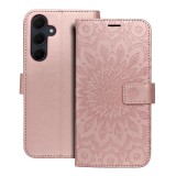 MEZZO Book case for SAMSUNG A35 5G mandala rose gold