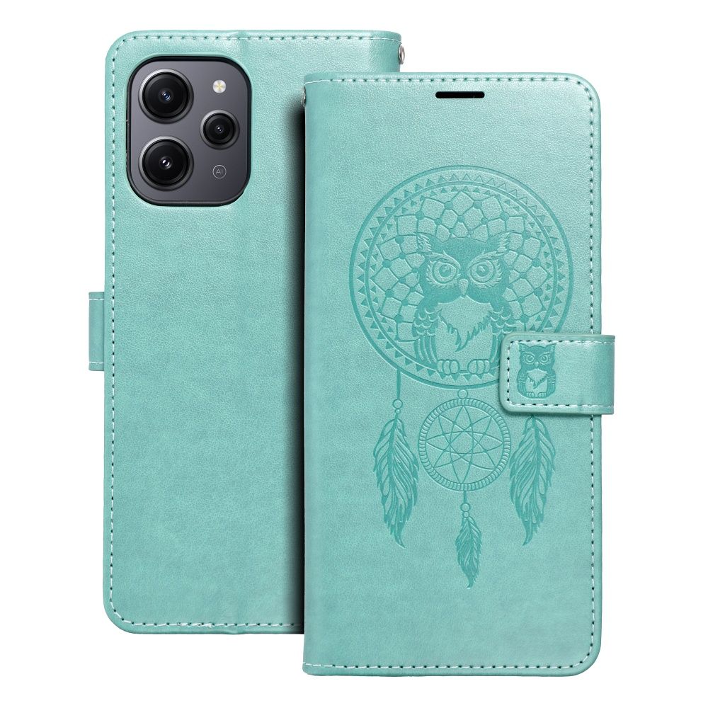 MEZZO Book case for XIAOMI Redmi 12 4G / 12 5G dreamcatcher green