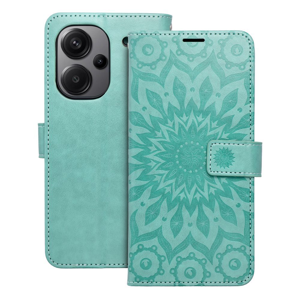 MEZZO Book case for XIAOMI Redmi Note 13 Pro Plus 5G mandala green