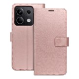 MEZZO Book case for XIAOMI Redmi Note 13 5G mandala rose gold