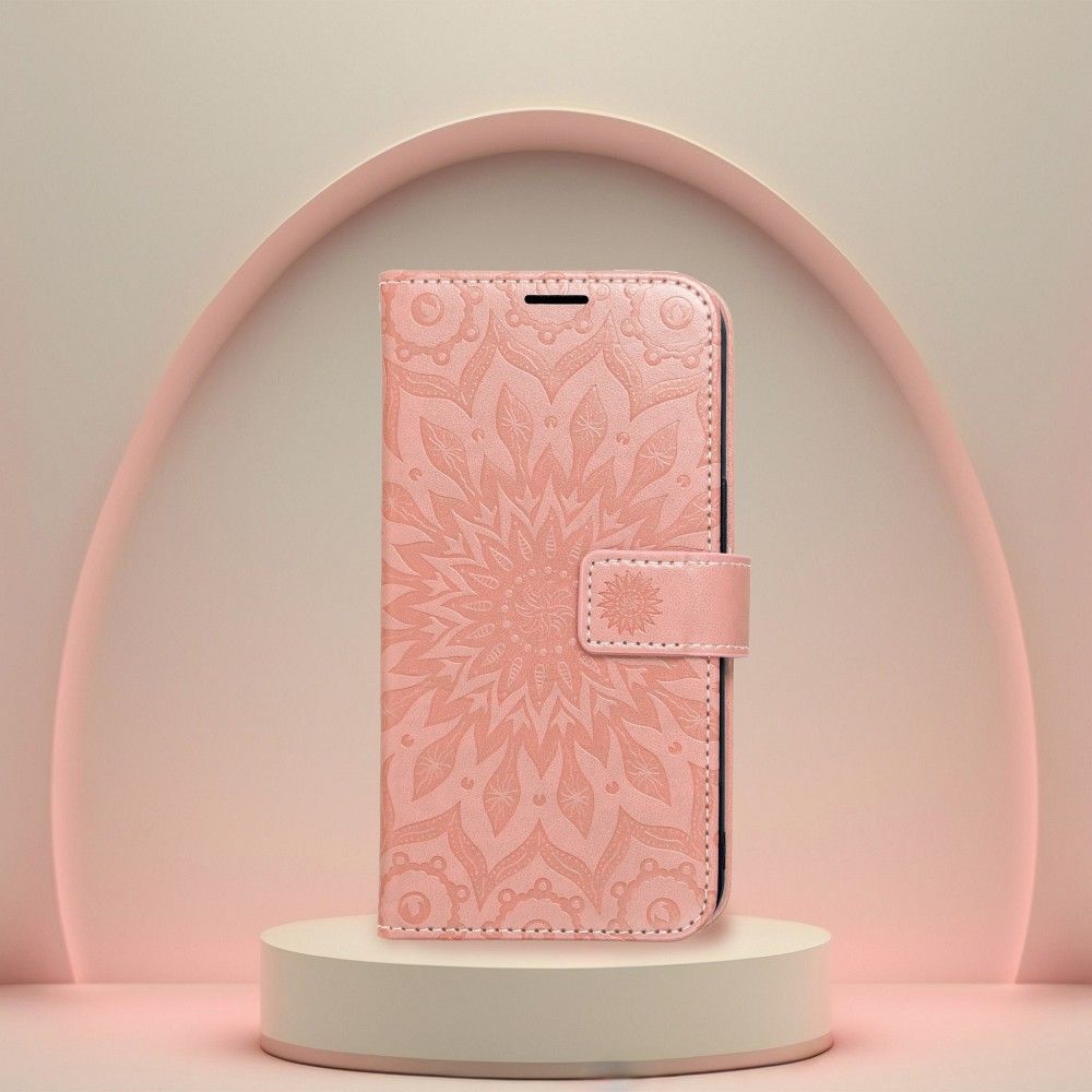 MEZZO Book case for XIAOMI Redmi Note 13 5G mandala peach fuzz