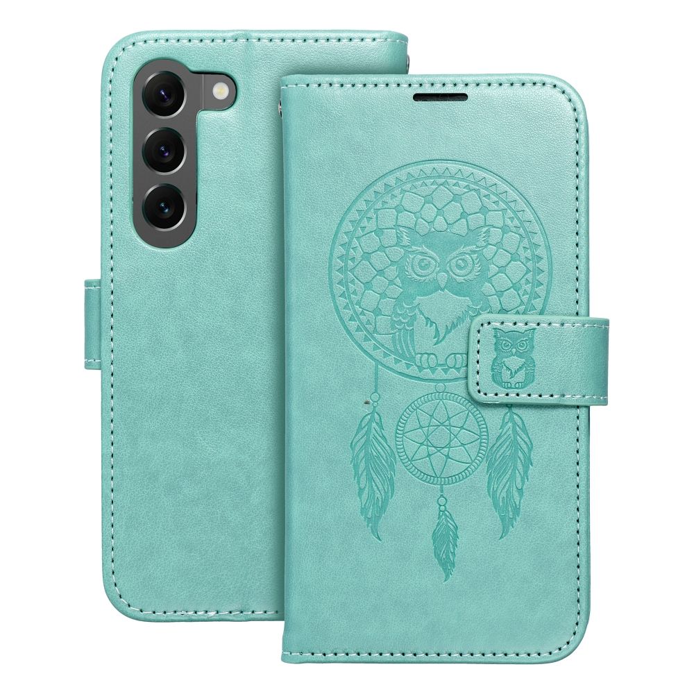 MEZZO Book case for SAMSUNG S23 dreamcatcher green