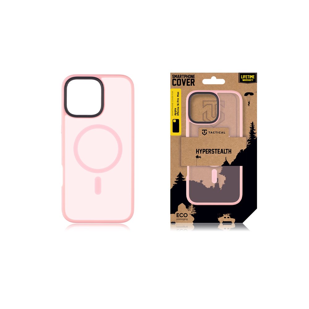 Tactical MagForce Hyperstealth Kryt pro iPhone 16 Pro Max Pink Panther