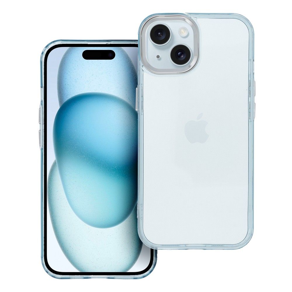 PEARL case for IPHONE 15 light blue