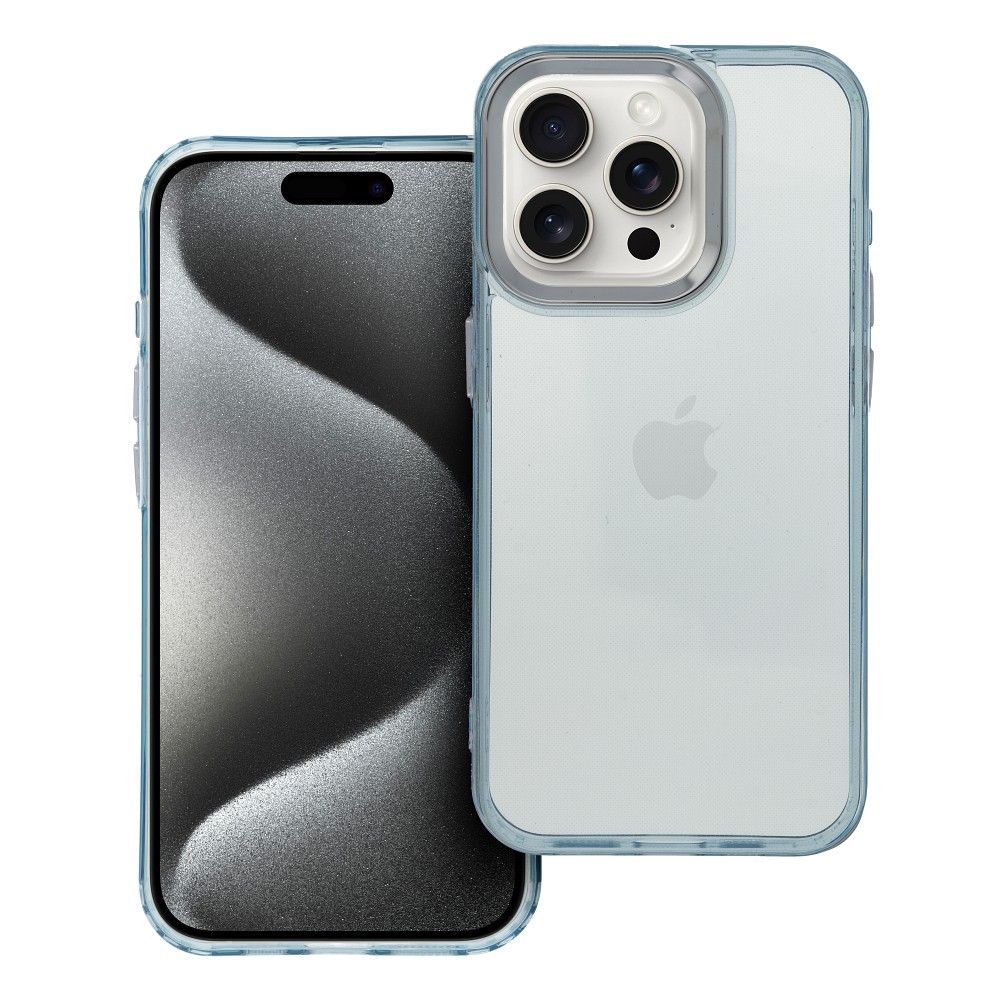 PEARL case for IPHONE 15 Pro light blue