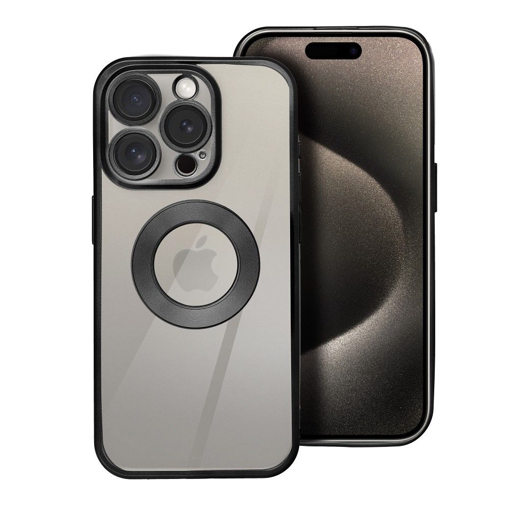 Zadní kryt Case GLAM pro Apple iPhone 16 Plus, černá