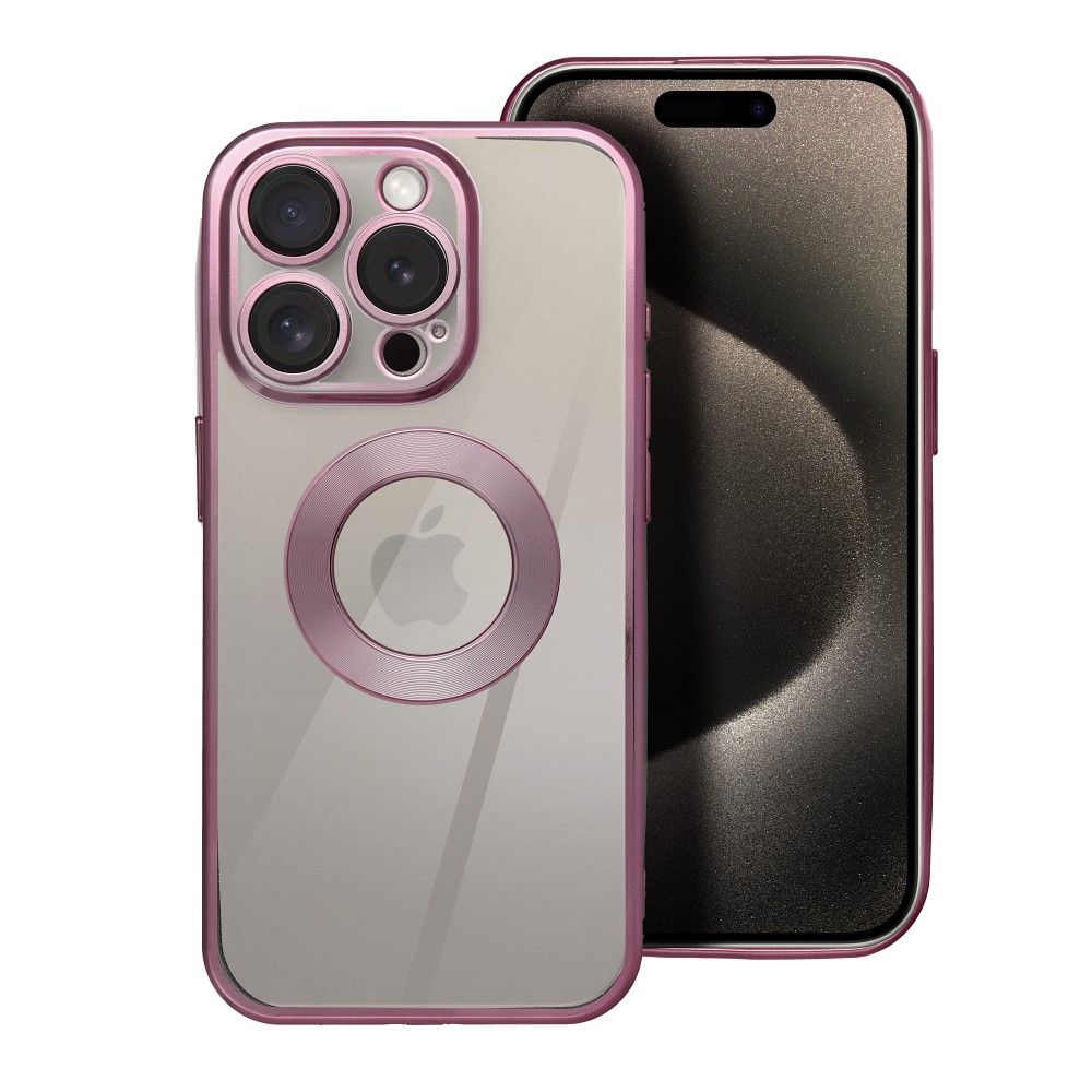 Zadní kryt Case GLAM pro Apple iPhone 16 Plus, růžová