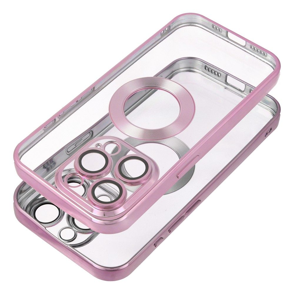 Case GLAM for IPHONE 16 Plus rose pink