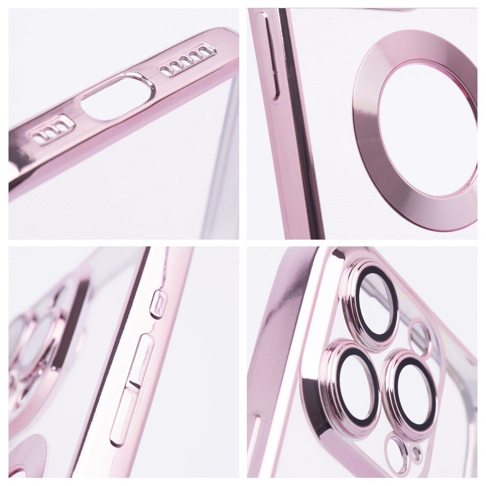 Case GLAM for IPHONE 16 Plus rose pink