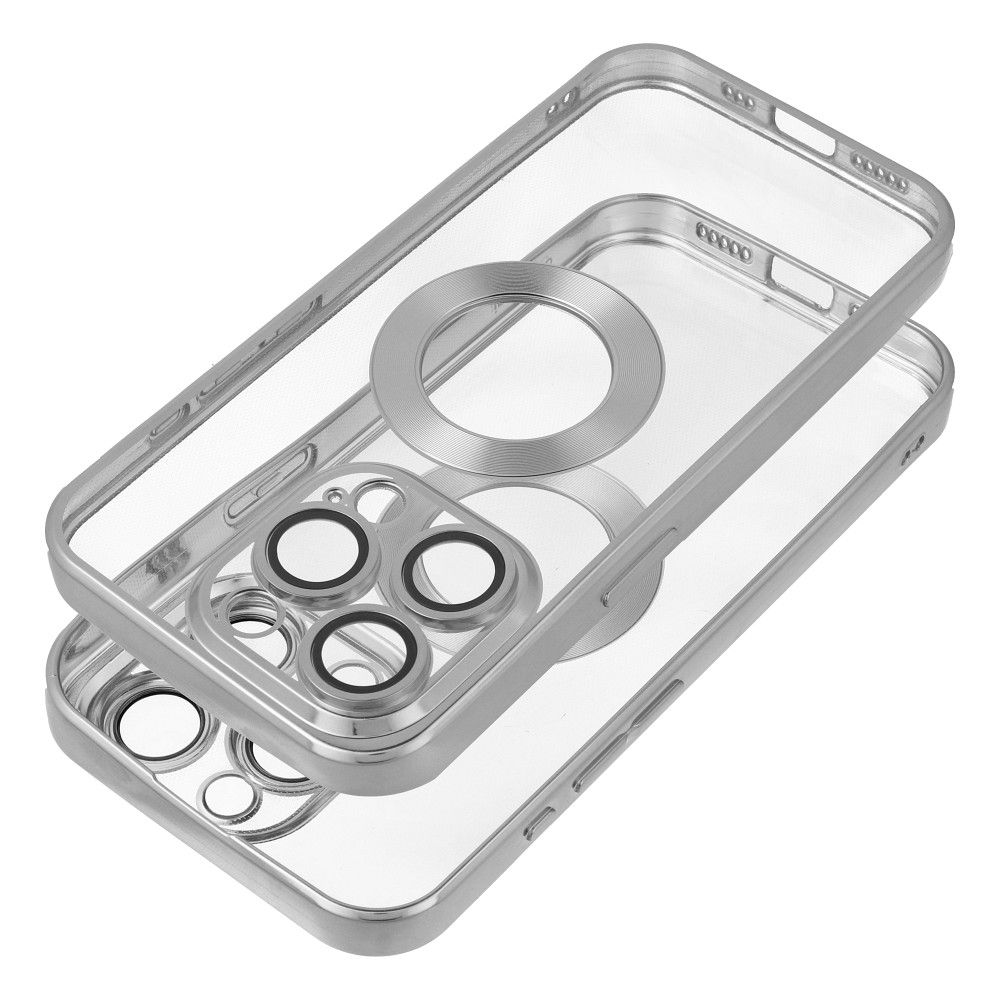 Case GLAM for IPHONE 16 Pro Max silver