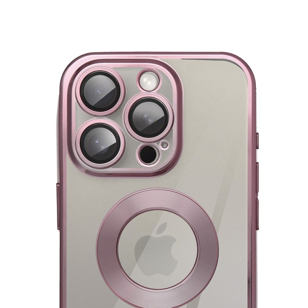 Case GLAM for IPHONE 15 Pro rose pink