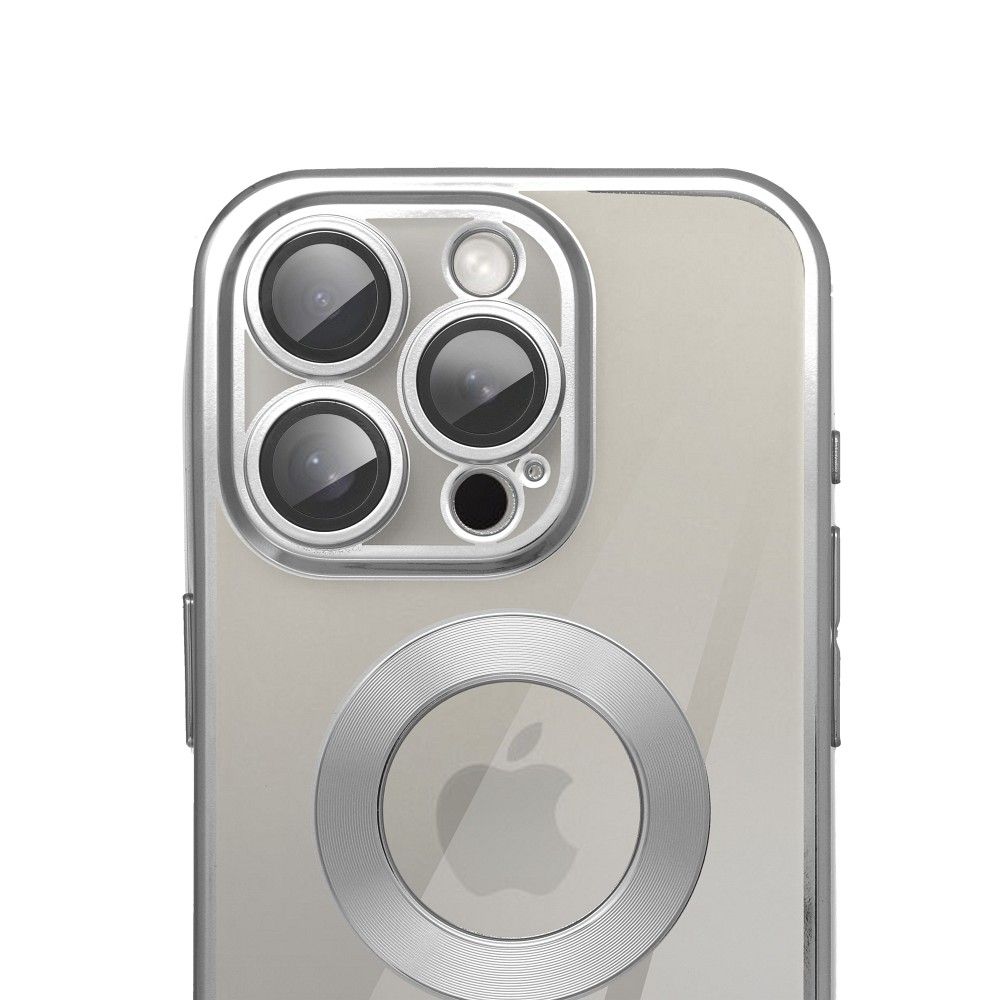 Case GLAM for IPHONE 15 silver